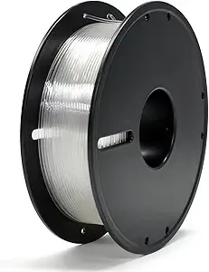 Geeetech GEEETECH PLA Filament, 0.5kg/500g Spool (1.1 LBS), Dimensional Accuracy ± 3D Printer Filament, Low Warping & High-Speed Printing, Fits Most FDM 3D Printers (Clear)