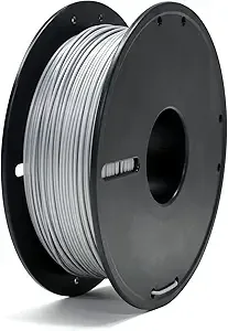 Geeetech GEEETECH PLA Filament, 0.5kg/500g Spool (1.1 LBS), Dimensional Accuracy ± 3D Printer Filament, Low Warping & High-Speed Printing, Fits Most FDM 3D Printers (Gray)