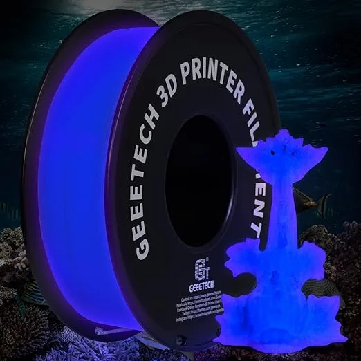 Geeetech PLA Glow in The Dark Purple