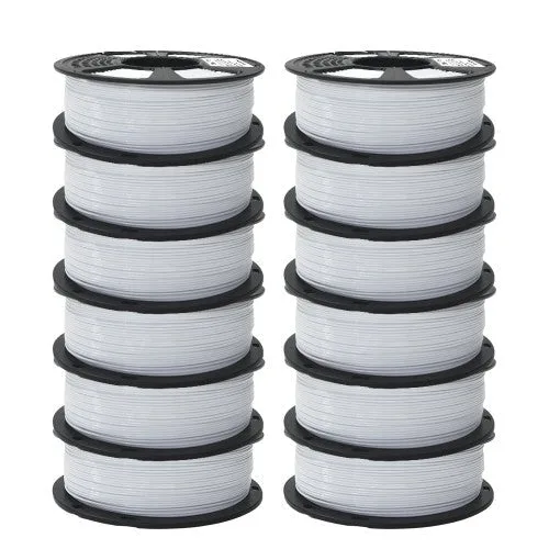 Geeetech GEEETECH PETG 3D Printer Filament, 1kg Spool,12 Rolls Bundle