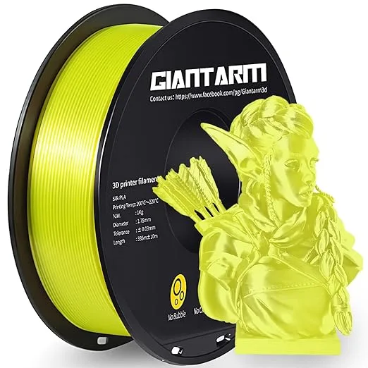 GiantArm PLA Silk Silk Yellow