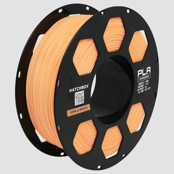 HATCHBOX APPLE SAUCE PLA FILAMENT -, 1KG SPOOL