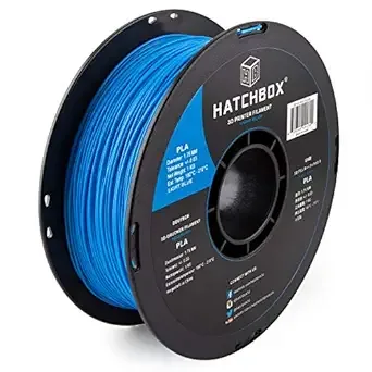 HATCHBOX HATCHBOX Apple Sauce PLA 3D Printer Filament, 1 KG Spool, Dimensional Accuracy +/-, 3D Printing Filament