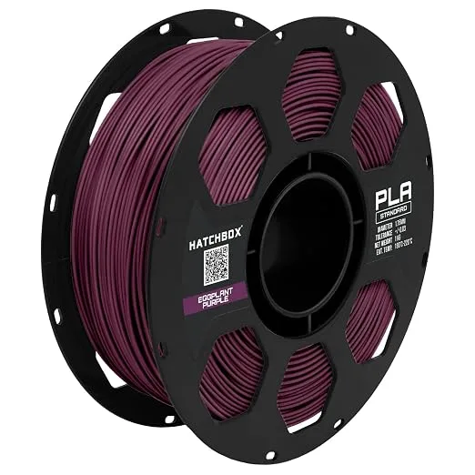 HATCHBOX PLA Eggplant Purple