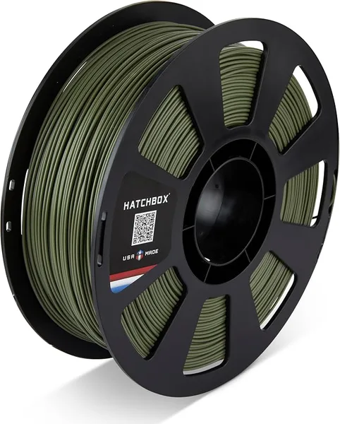 HATCHBOX PLA High Speed Olive Green