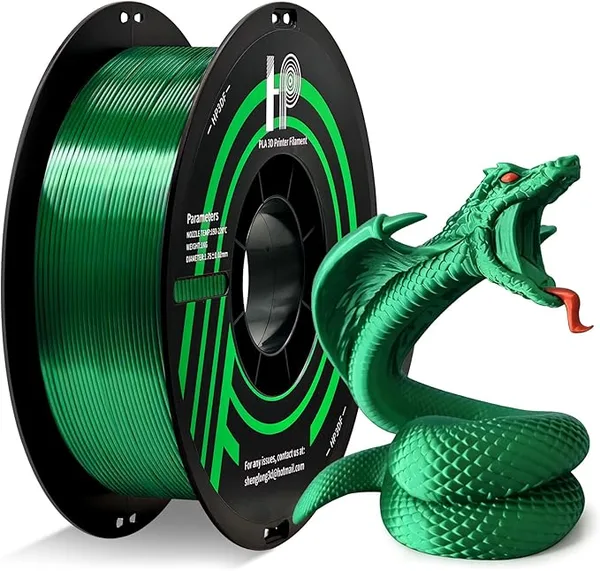 HP3DF PLA Silk Silk Green