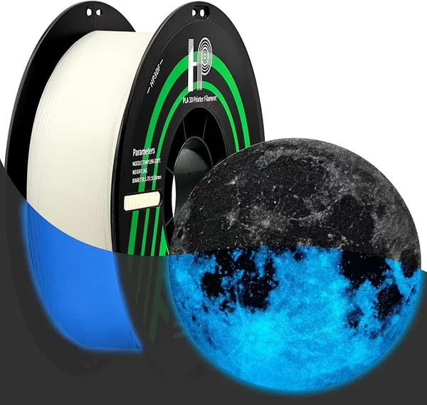HP3DF PLA Glow Blue