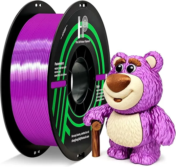 HP3DF PLA Silk Silk Purple