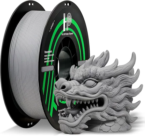 HP3DF PLA Matte Matte Cement Gray