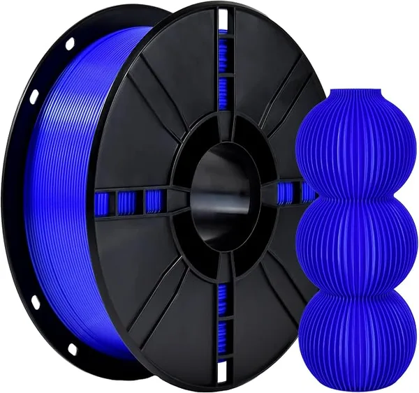 iBoss iBOSS PLA Plus (PLA+) 3D Printer Filament,1kg Spool (2.2lbs) Toughness Enhanced 3D Printing Filament,Dimensional Accuracy +/- PLA Plus Filament,Fit Most FDM Printer(Dark Blue)