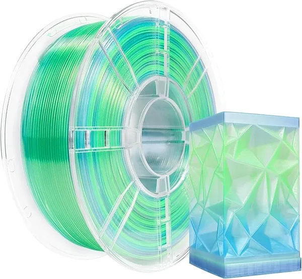 iBoss PLA+ Transparent Purple Blue Green