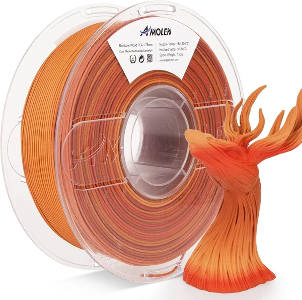 IIID Max PLA Wood Red