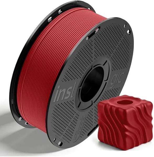 Inslogic 3D PLA Matte Red