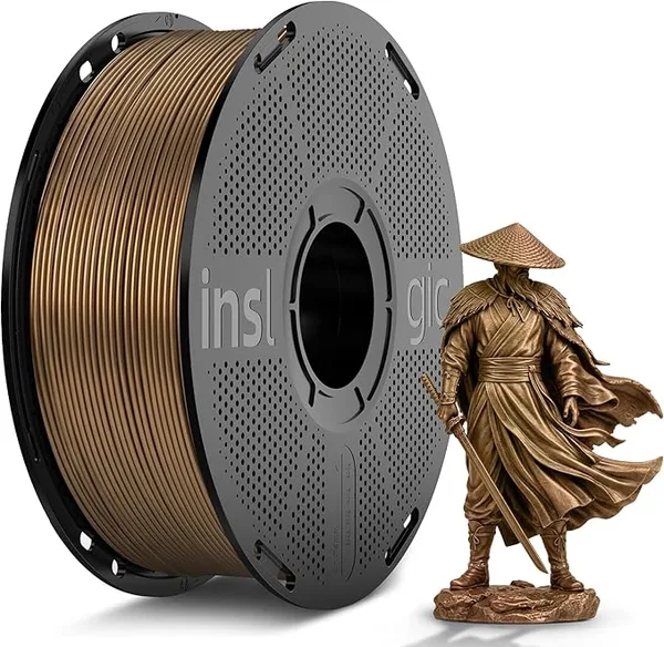 Inslogic 3D PLA Metal Bronze