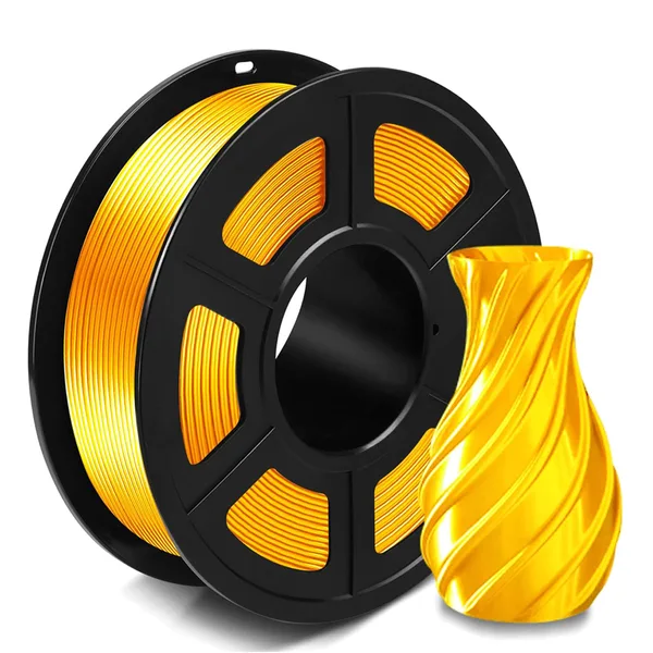 JAYO [MOQ:5 rolls] JAYO SILK PLA+ 1.1KG Filament 3D Printer Consumables 1.1KG Spool Shiny Metallic