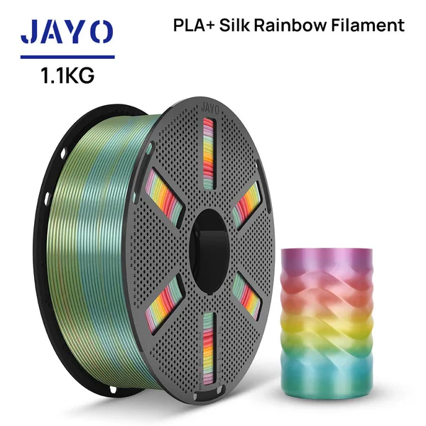 JAYO PLA Silk PLA, Rainbow 01