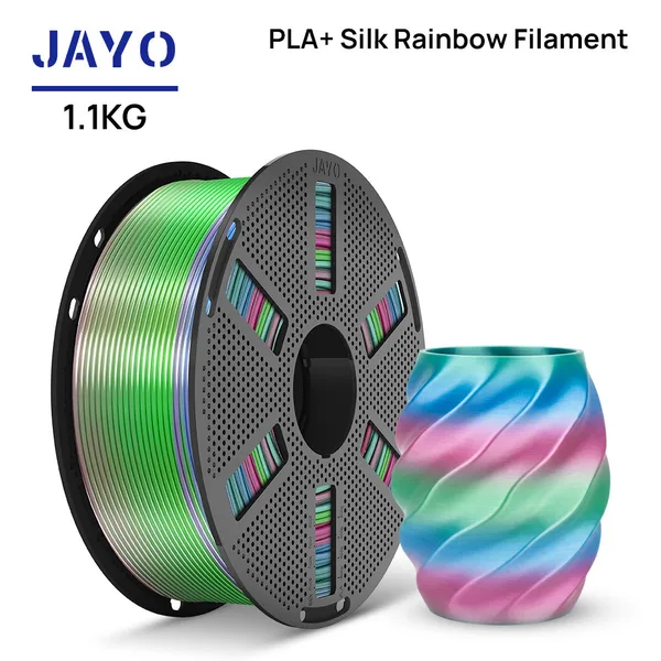 JAYO PLA Silk PLA, Rainbow 06