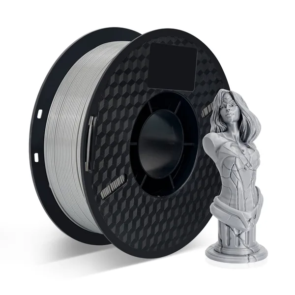 Kingroon 【2KG Pack】Gray PETG 1kg 3D Printer Filament