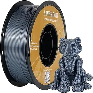 Kingroon PLA Silk Silver Grey