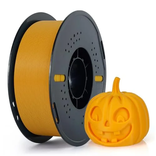 Kingroon Kingroon Orange PLA 3D Printer Filament ±, No Tangling & No Clogging. Orange Filament PLA 1kg 2.2lbs, Easy to Print. Compatible with Most FDM 3D Printers.