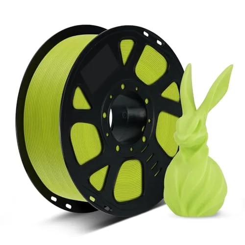 Kingroon Kingroon PLA Filament 1kg, Bright Apple Green, ± Dimensional Accuracy, Clog-Free & Tangle-Free, Fit Most FDM 3D Printers