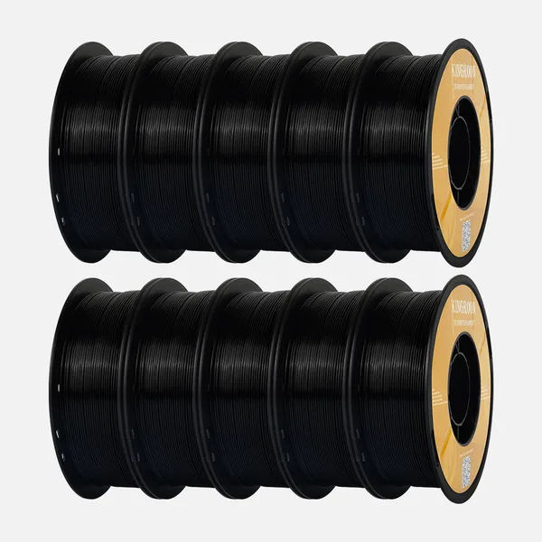 Kingroon KINGROON Black PETG Basic 3D Printer Filament