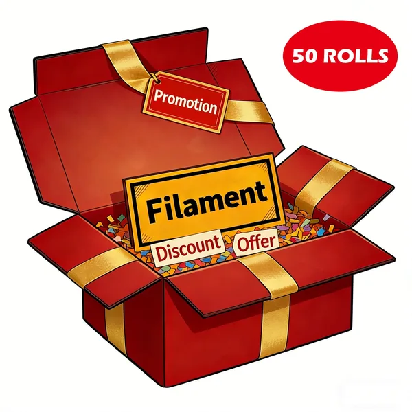 Kingroon KINGROON Random Filament (50 Pack)