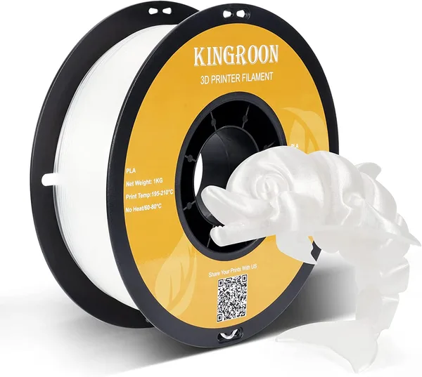 Kingroon 【2KG Pack】Transparent PLA Filament 1KG  (FRESH)