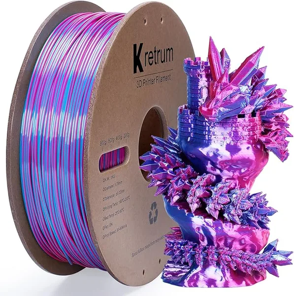 Kretrum PLA Silk Purple & Blue