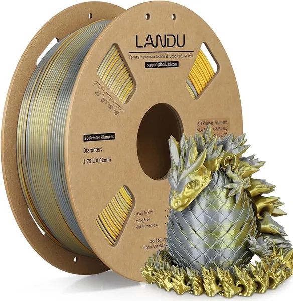 Landu PLA Silk Gold Silver