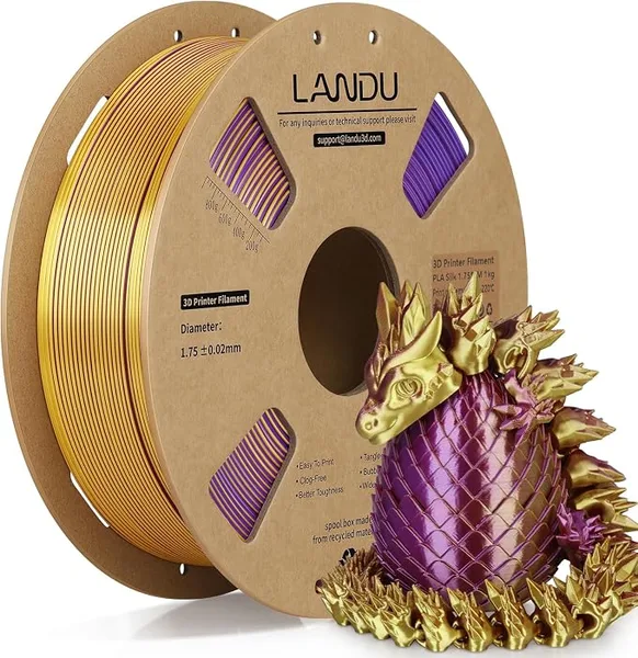 Landu PLA Silk Gold Purple