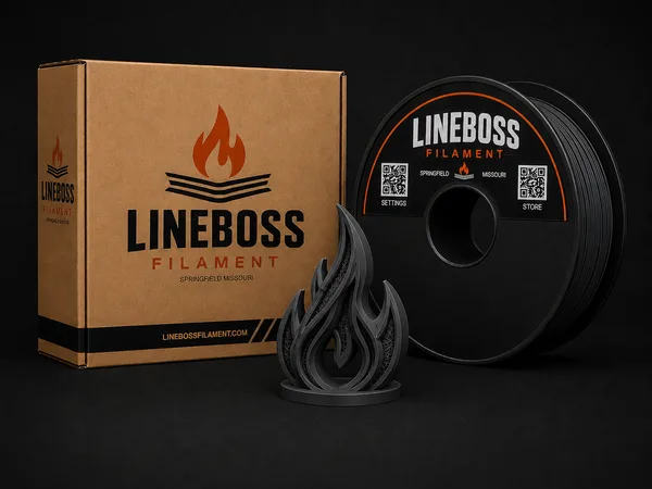 LineBoss Filament ABS Black