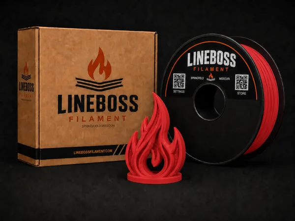 LineBoss Filament PLA Red