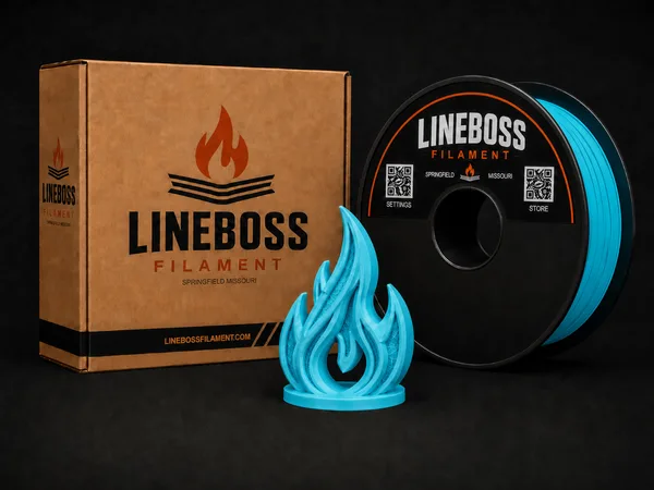 LineBoss Filament PLA+ Sky Blue