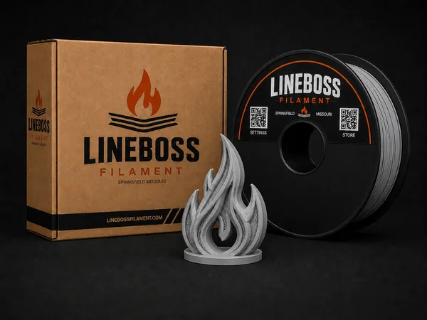 LineBoss Filament PLA+ Gray