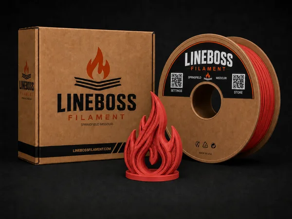LineBoss Filament PLA Red