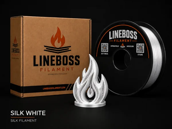 LineBoss Filament PLA Silk White