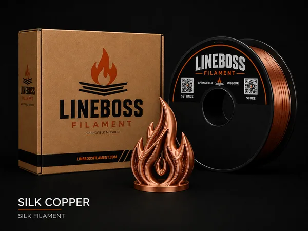 LineBoss Filament PLA Silk Copper