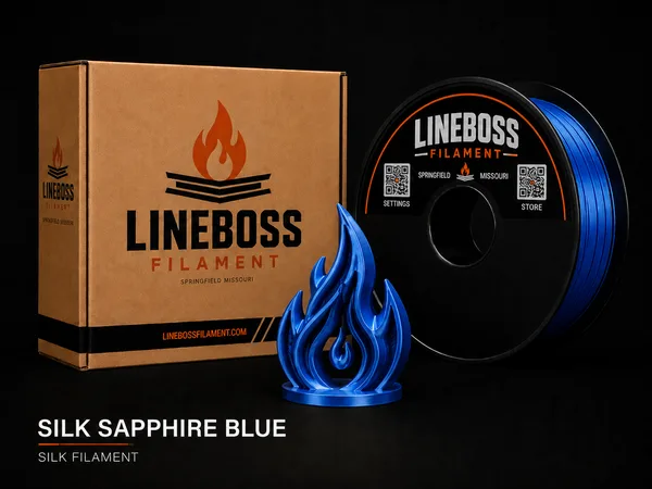 LineBoss Filament PLA Silk Blue