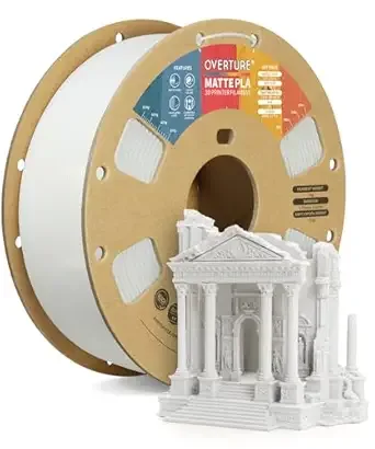 Overture PLA Matte White