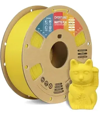 Overture PLA Matte Matte Yellow