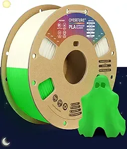 Overture PLA Green (Glow in Dark)