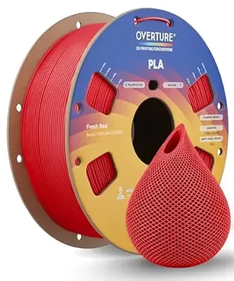 Overture PLA High Speed Fresh Red
