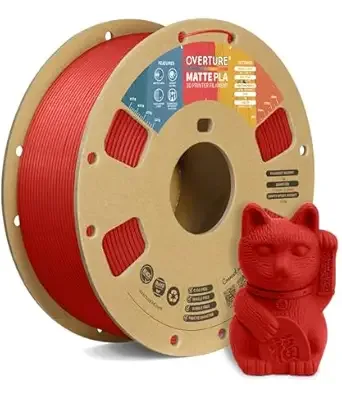 Overture PLA Matte Matte Brick Red