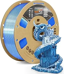 Overture PLA Silk Silk Blue-Silver