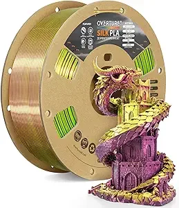Overture PLA Silk Green-Magenta