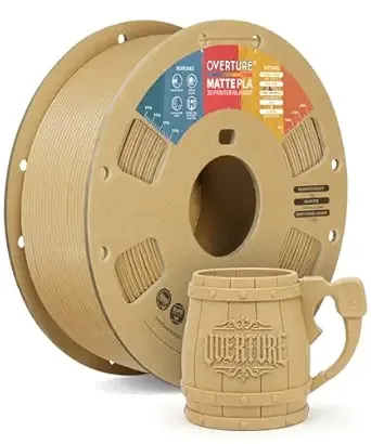 Overture PLA Matte Matte Wood