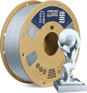Overture PLA Metal Silver Metal