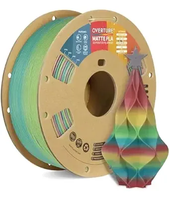 Overture PLA Matte Matte Rainbow