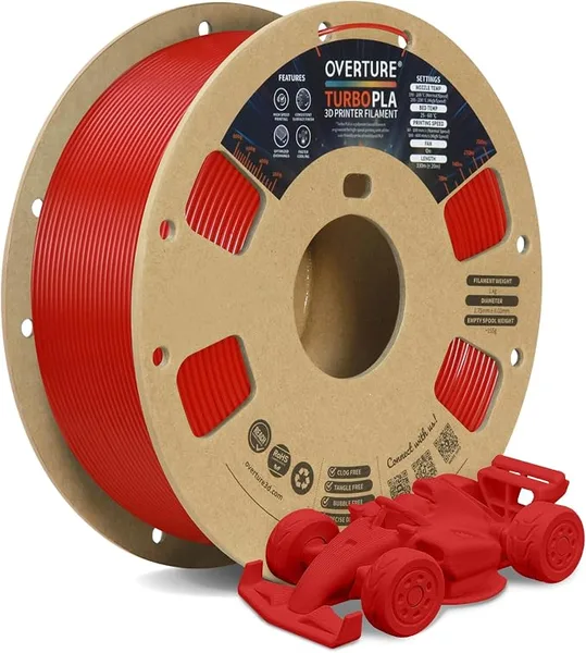 Overture PLA High Speed Red